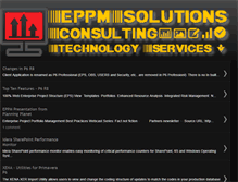 Tablet Screenshot of eppmsolutions.com